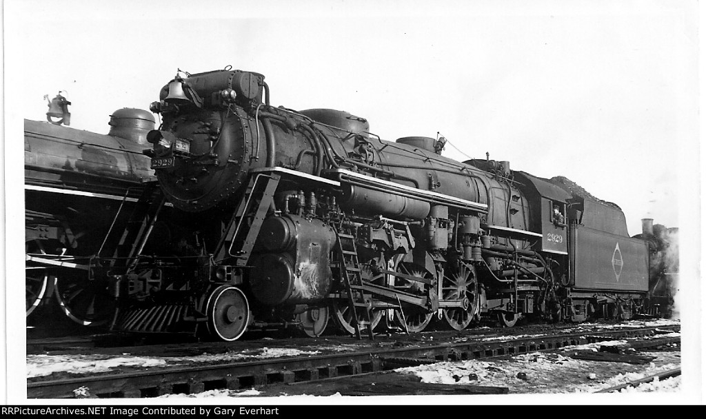 ERIE 4-6-2 #2929 - Erie RR